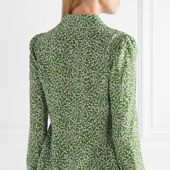 Michael Kors Silk Blouse Net-A-Porter NWT - Picture 2 of 10